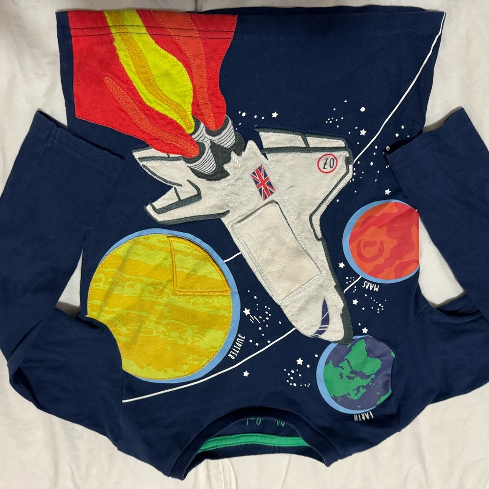 Mini Boden Rocket tee
